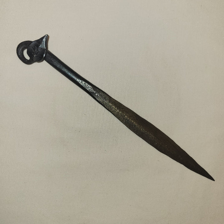 hand forged letter opener-front
