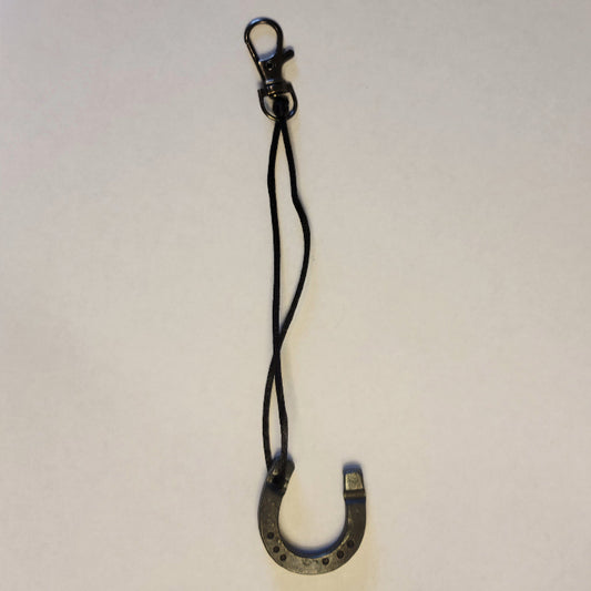 horseshoe keychain with 5" lanyard