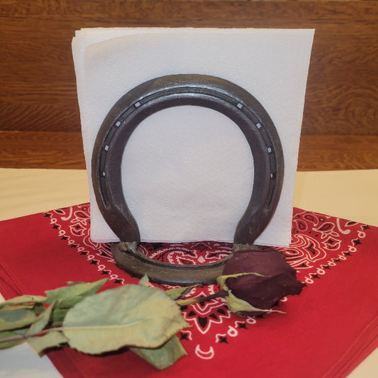 horseshoe napkin holder